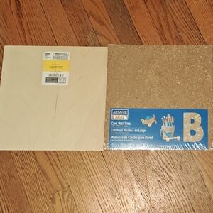 KraftMaid Cork and Wood Board Set